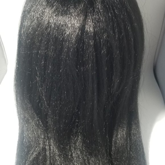 U-Part Wig. Kinky Straight. Synthetic. - Picture 6 of 6